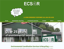 Tablet Screenshot of ecsr.net